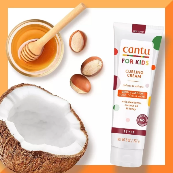 Cantu Kids Crema Rizadora Con Manteca De Karité 227gr - Image 3