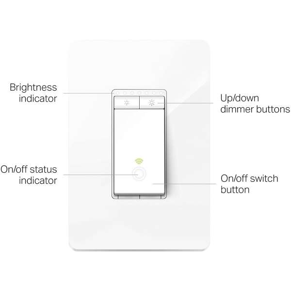 Dimmer Tp-link Smart Wifi Switch Control Iluminación, Hs220 - Image 2