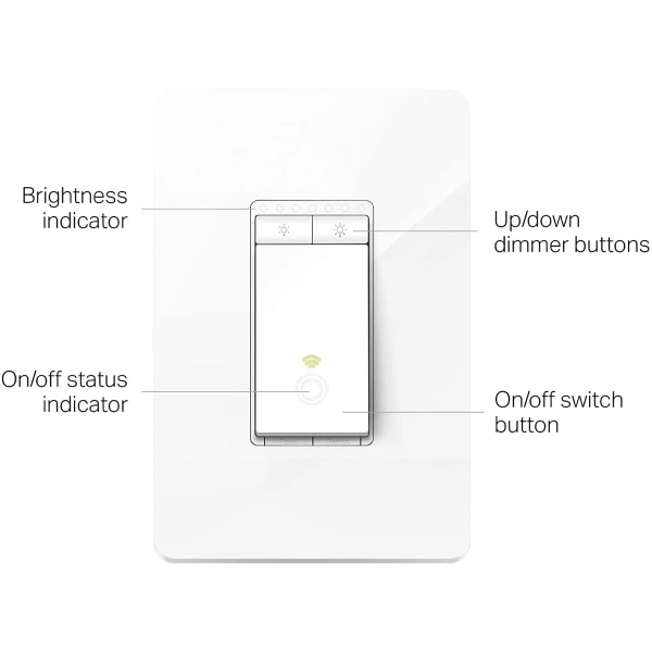 Dimmer Tp-link Smart Wifi Switch Control Iluminación, Hs220 - Image 2