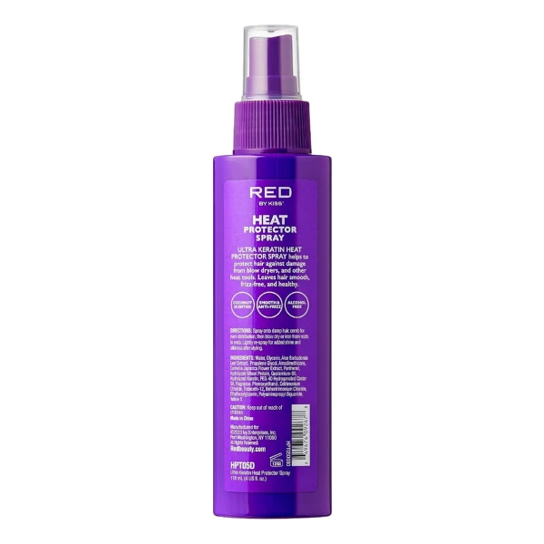 Kiss Protector Térmico Red Ultra Queratina Hidratación 118ml - Image 2
