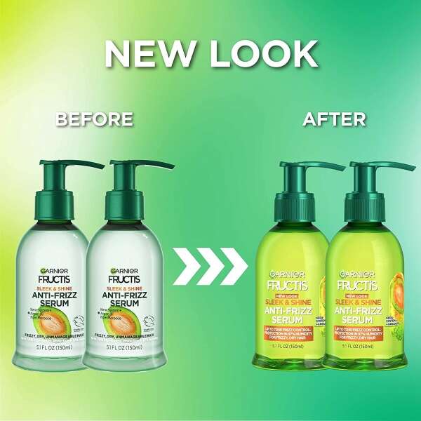Sérum Anti Frizz Garnier Fructis Sleek & Shine, Frizzy 2pack - Image 2