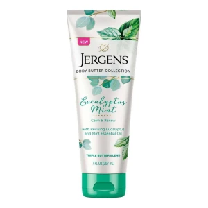 Crema Corporal Jergens Body Butter Eucalipto Menta Todo Tipo De Piel 207ml
