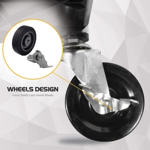 Carrito Servicio Plegable Olympia Tools, Carga Máxima 100 Lb - Image 5
