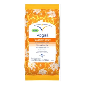 Vagisil Toallitas Íntimas Femenina Scentsitive Scents 20 Uni