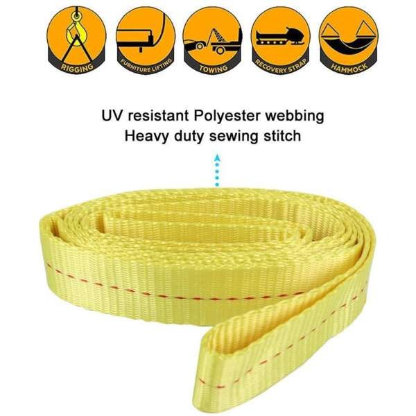 Correas De Remolque, Elevaciónde 2 Un 1-3/4 In X 8 Ft Xstrap - Image 2