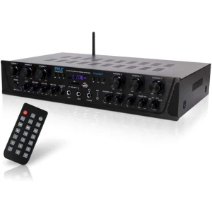 Amplificador De Audio Pyle, Bluetooth, 6 Canales De 600w