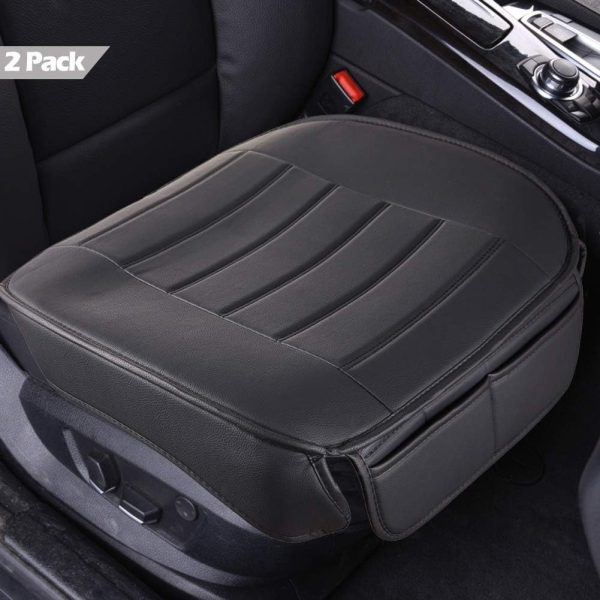 Envoltura De Bordes 2pc Coche Asiento Delantero Cojin Cubier - Image 2