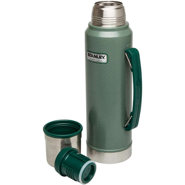 Stanley Termo Clásico 1 L Con Tapón De Acero Inoxidable Hammertone Green - Image 3