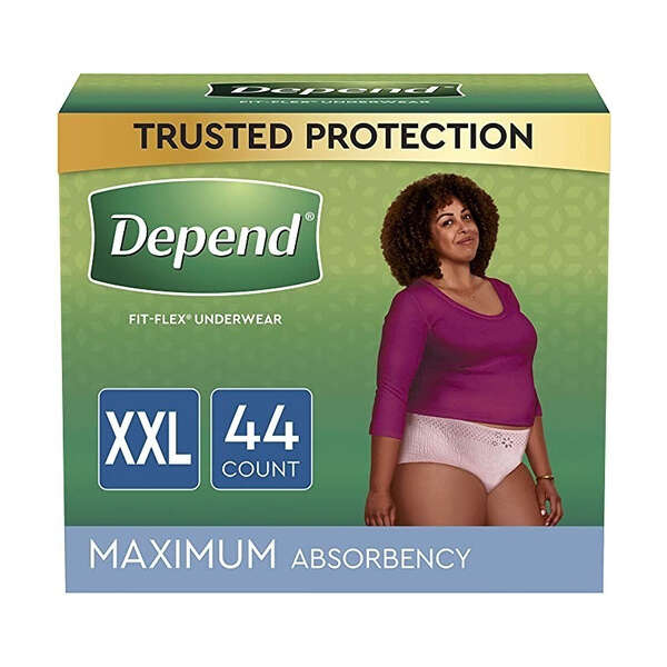 Depend Fit-flex Ropa Interior De Incontinencia De Mujer Xll Talla Xxl - Image 2