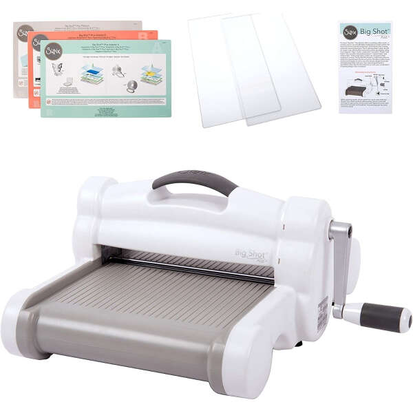 Máquina Troqueladora Sizzix 660340 Big Shot Plus Manualidad Color Blanco - Image 2