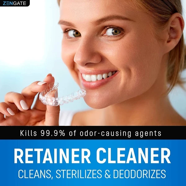 Zengate Limpiador De Retenedores Y Dentadura 120 Pzas - Image 4