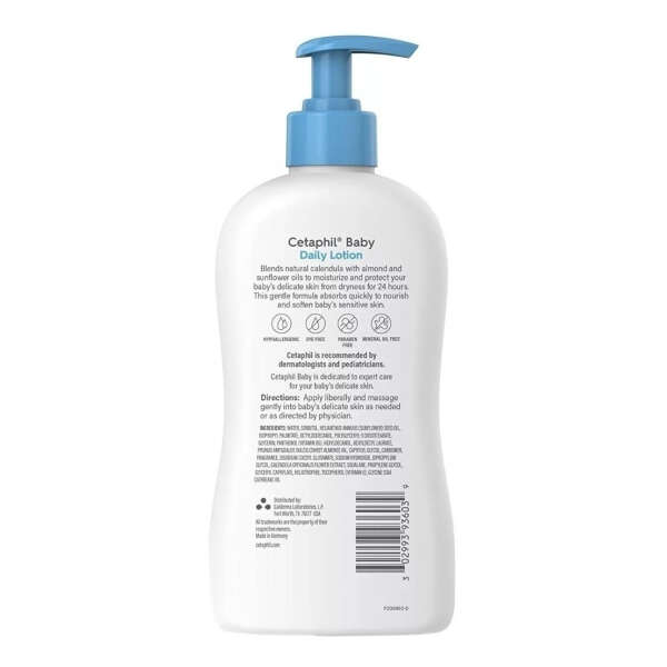 Cetaphil Baby Daily Lotion Corporal Y Rostro 399ml - Image 2