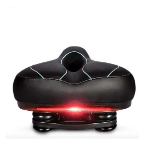 Asiento De Sillín De Bicicleta Con Luces Traseras - Image 2