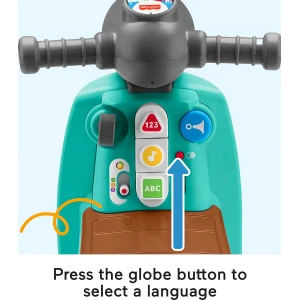 Fisher-price - Scooter De Montar Para Niños Pequeños Color Verde Claro - Image 5