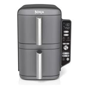 Ninja Sl401 Doublestack Xl - Freidora De Aire De Dos Cestas Color Gris Oscuro