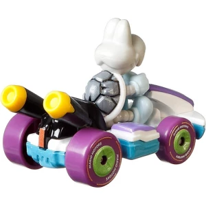 Hot Wheels Mario Kart Paquete De 4 Nintendo Pack Die Cast Color Verde, Morado, Amarillo Y Rosa - Image 3