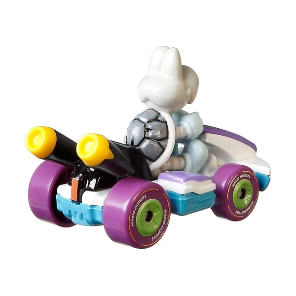 Hot Wheels Mario Kart Paquete De 4 Nintendo Pack Die Cast Color Verde, Morado, Amarillo Y Rosa - Image 3