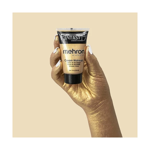 Base De Maquillaje En Cremoso Mehron Mehron Fantasy Fx Mehron Tono Oro - 30ml 1.76oz - Image 3