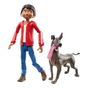 Mattel Disney Figura De Acción Coco Miguel Y El Perro Dante