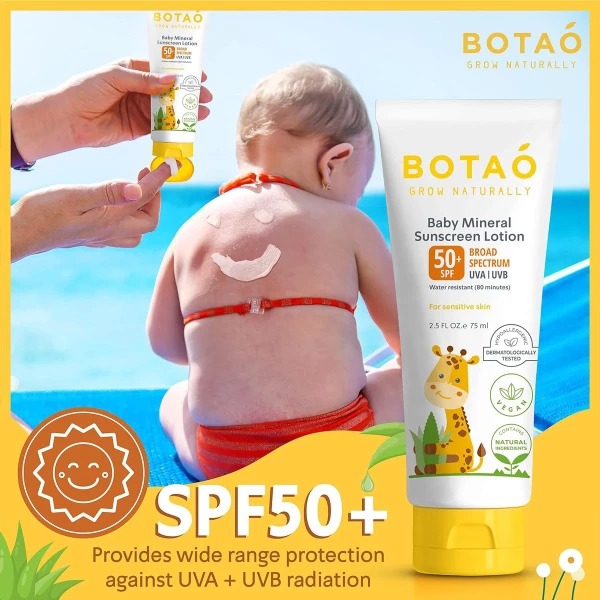 Botao Baby's - Loción De Protector Solar Mineral: Spf50 - Image 5