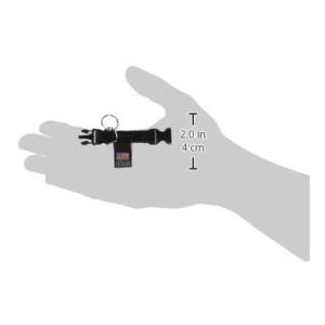 Cetacea Tag-it Pet Id Holder, Negro - Image 2