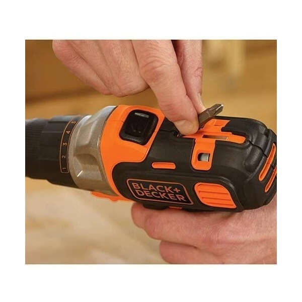Taladro Atornillador, Sierra Inalámbrico Black+decker Matrix Color Naranja/negro - Image 4