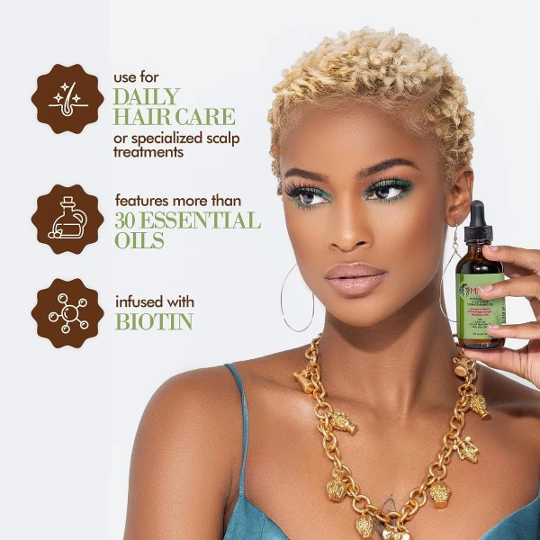 Mielle Organics Fortalecedor Cabello Con Biotina Y Romero - Image 5