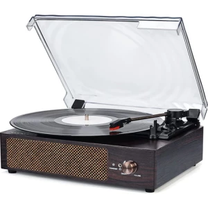 Tornamesa Wockoder Kd-2008bl Vintage Style Con Bluetooth 127v