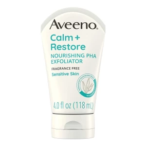 Aveeno Calm + Restore, Exfoliante Facial Nutritivo 118ml Tipo De Piel Sensibles