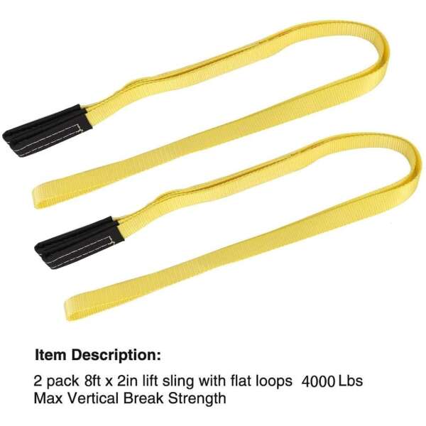 Correas De Remolque Y Elevaciónde 2 Un. 1 In X 8 Ft, Xstrap - Image 5