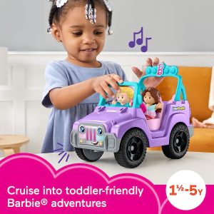 Fisher-price Little People Barbie - Coche De Juguete Color Lila - Image 2