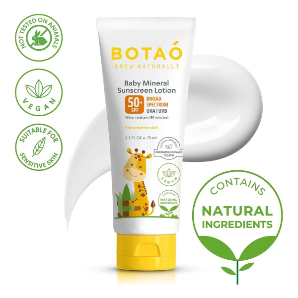 Botao Baby's - Loción De Protector Solar Mineral: Spf50 - Image 2