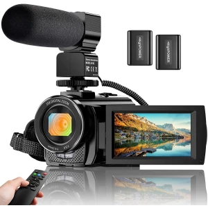 Videocámara Digital Youtube Vlogging Grabadora 1080p 24.0mp