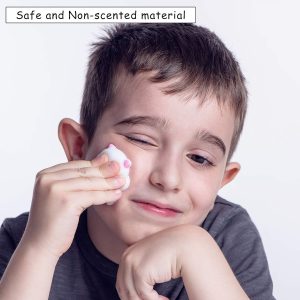 Juego De 2 Juguetes De Silicona Suave Para Aliviar El Estrés Color Gris Y Blanco - Image 4