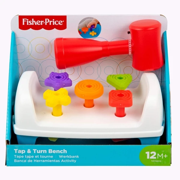 Fisher-price Banco De Grifo Y Giro, Estimulacion, Doble Cara - Image 3