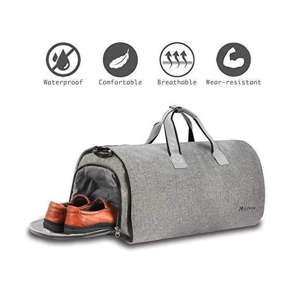 Bolsa Convertible Para Ropa Con Bandolera, Bolso De Lona Mod - Image 4