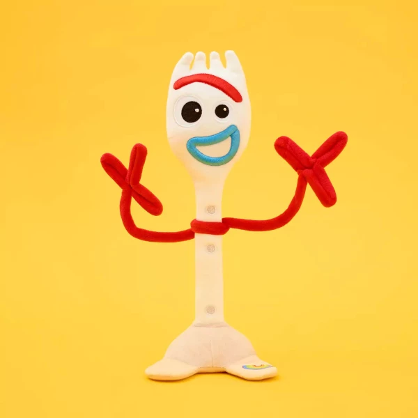 Disney Toy Story Peluche Forky Pequeño 28 Cm Color Blanco - Image 4