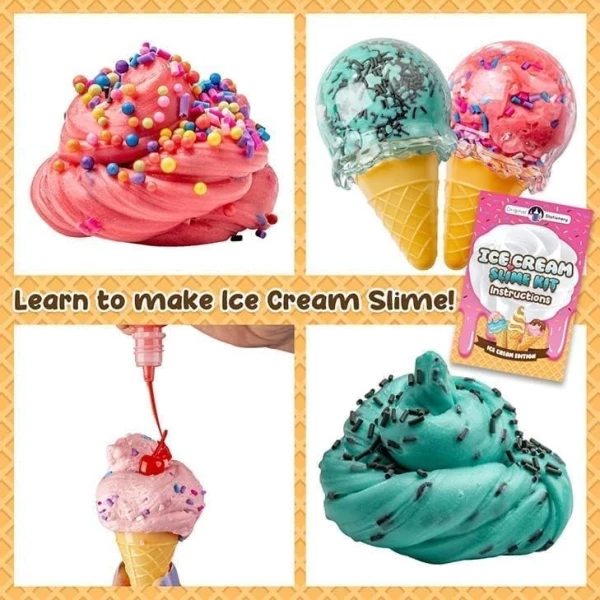 Original Stationery - Kit De Slime De Helado Para Niñas - Image 2