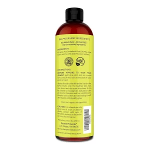 Gel Orgánico Aloe Vera De Tamaño De 12 Oz 100% Sin Xantano - Image 5