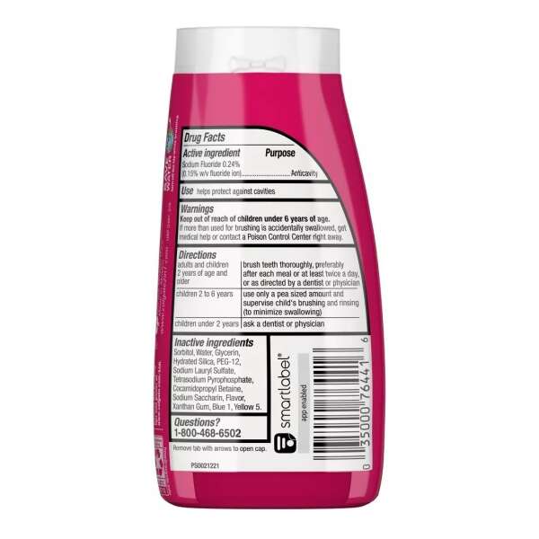 Colgate Kids 2-en-1 Pasta/enjuague Anti-caries Sandia 2 Pack - Image 3