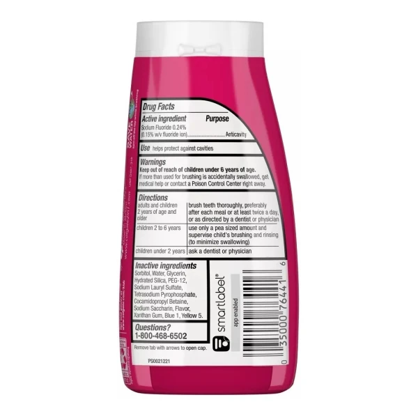 Colgate Kids 2-en-1 Pasta/enjuague Anti-caries Sandia 2 Pack - Image 3