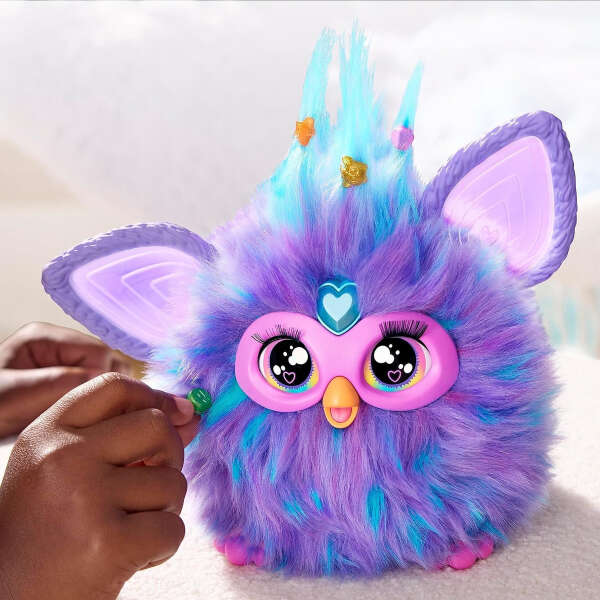 Furby Violeta Mascota Interactiva 5 Comandos Hasbro Color Púrpura - Image 3