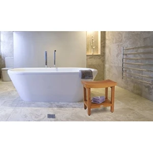 Banco De Baño Sumba Patentado De 18 Pulgadas De Madera De T - Image 5