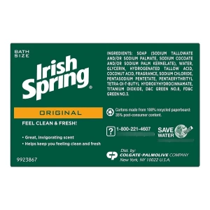 Jabón Desodorante Para Hombre Irish Spring 24 Unid (3.7 Oz) - Image 5