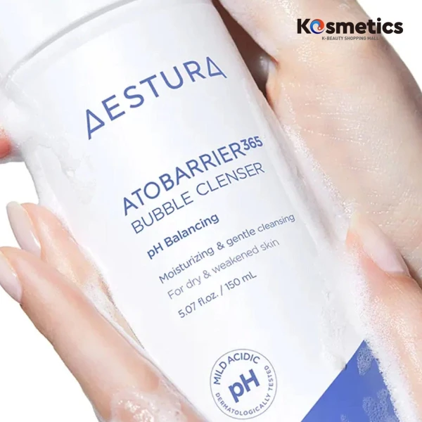 Aestura Atobarrier 365 Bubble Cleanser 150ml Original - Image 4