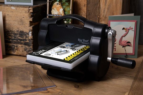 Sizzix Big Shot - Plegable De Tim Holtz (15 Cm), Color Negro Forma De La Perforación Preferencia - Image 5
