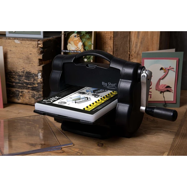 Sizzix Big Shot - Plegable De Tim Holtz (15 Cm), Color Negro Forma De La Perforación Preferencia - Image 5
