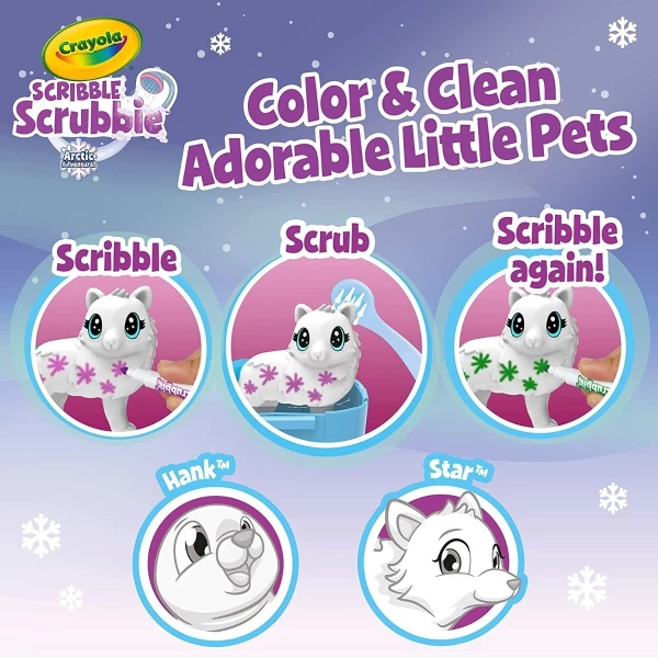 Juguete Para Niños Scribble Scrubbie Artic Igloo Crayola - Image 3