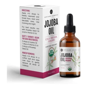 Aceite Jojoba Orgánico Prensado En Frío Sin Refinar 120ml - Image 2