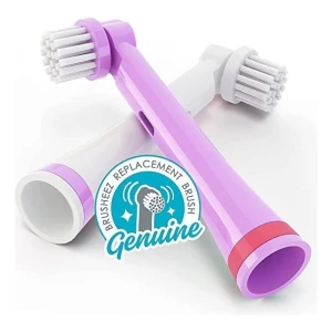 Brusheez Cabezales De Repuesto De Cepillo De Dientes 2 Pack Color Rojo/azul